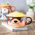 Produktbild Otter Kawaii Mugg med lock för anime-fans
