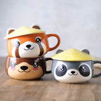 Produktbild Otter Kawaii Mugg med lock för anime-fans