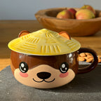 Produktbild Otter Kawaii Mugg med lock för anime-fans