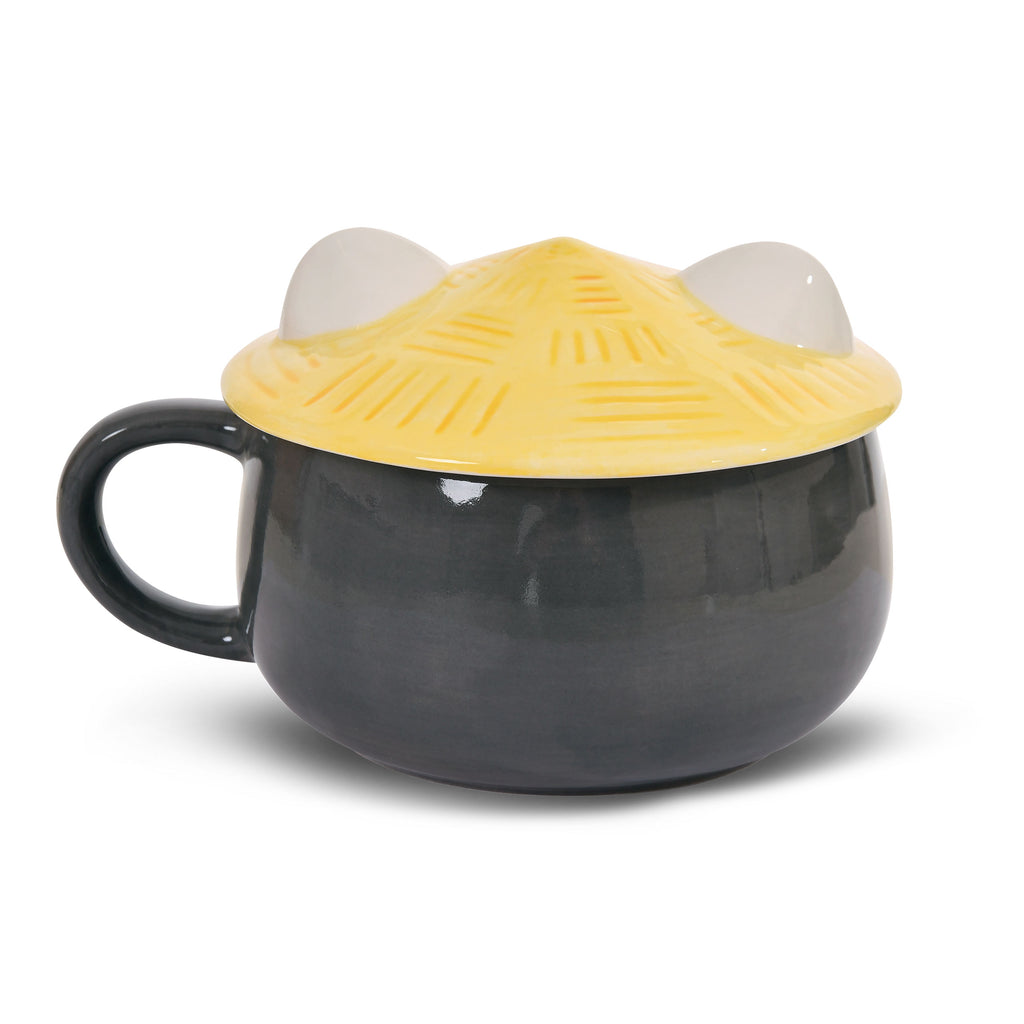 Produktbild Tvättbjörn Kawaii Mugg med lock för anime-fans