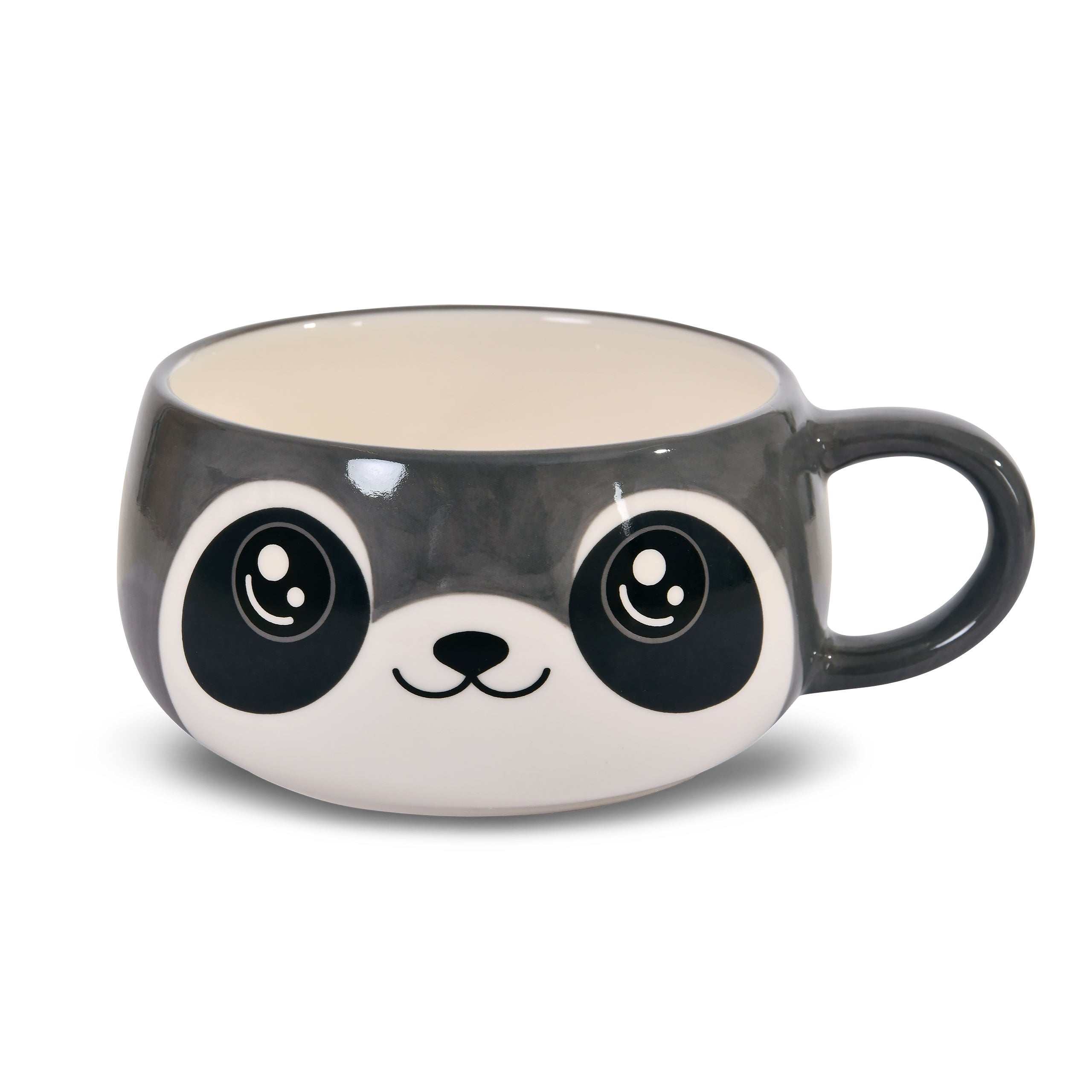 Produktbild Tvättbjörn Kawaii Mugg med lock för anime-fans