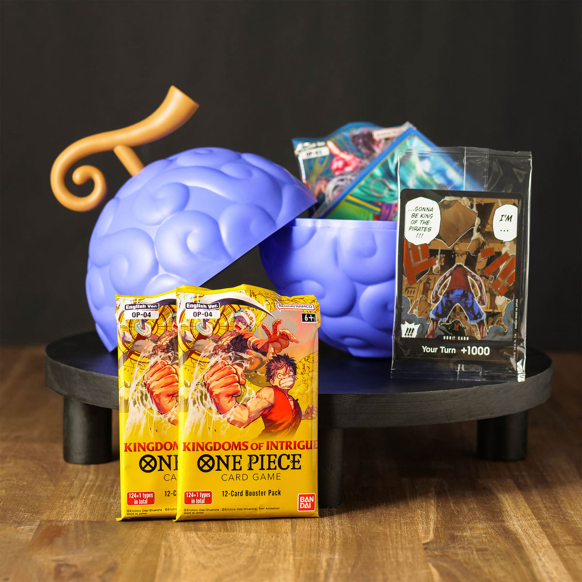 Produktbild One Piece Card Game - Gomu Gomu Djävulsfrukt Samlarkortsbox