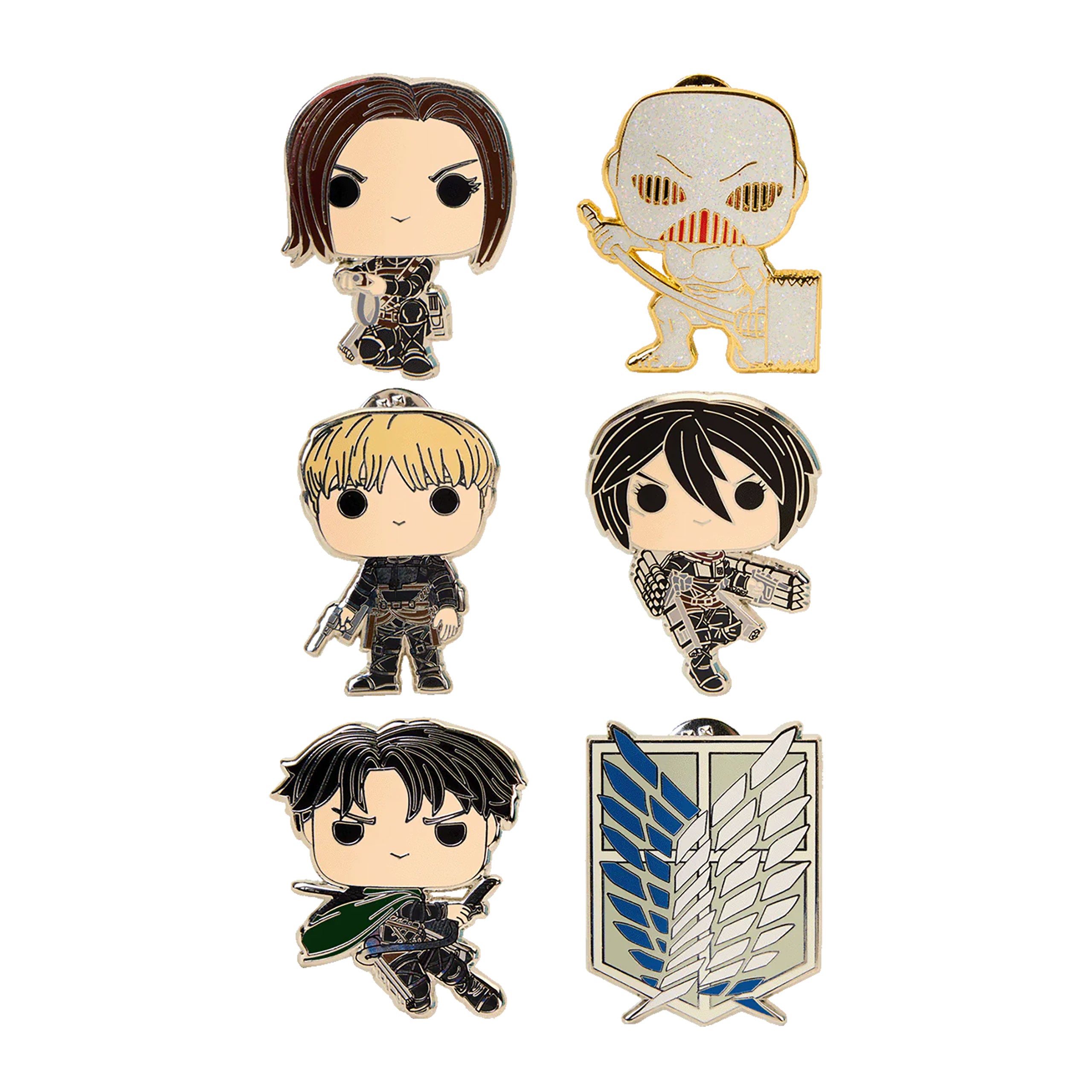 Produktbild Attack on Titan - Mystery Characters Funko Pop Pin
