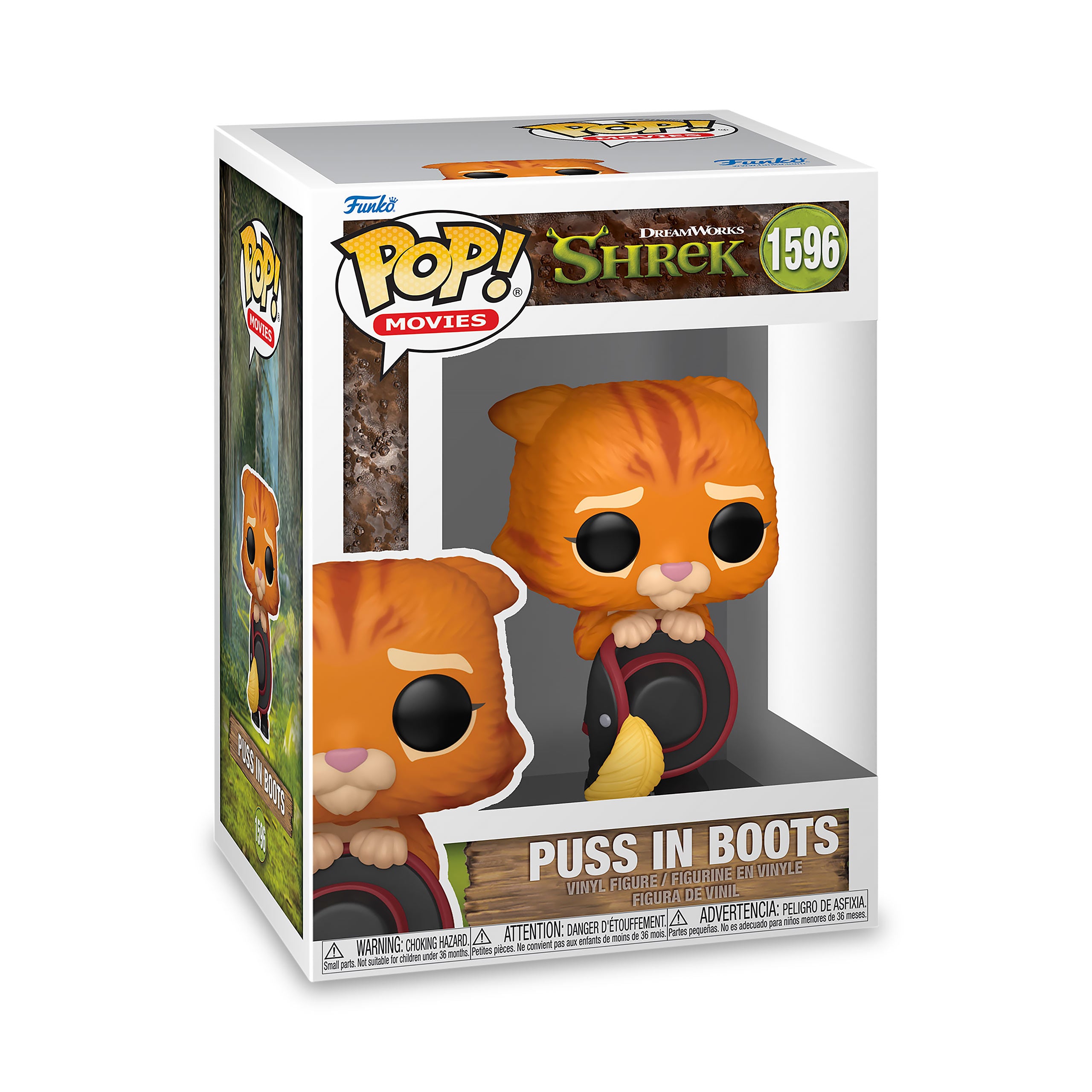 Produktbild Shrek - Mästerkatten Funko Pop Figur