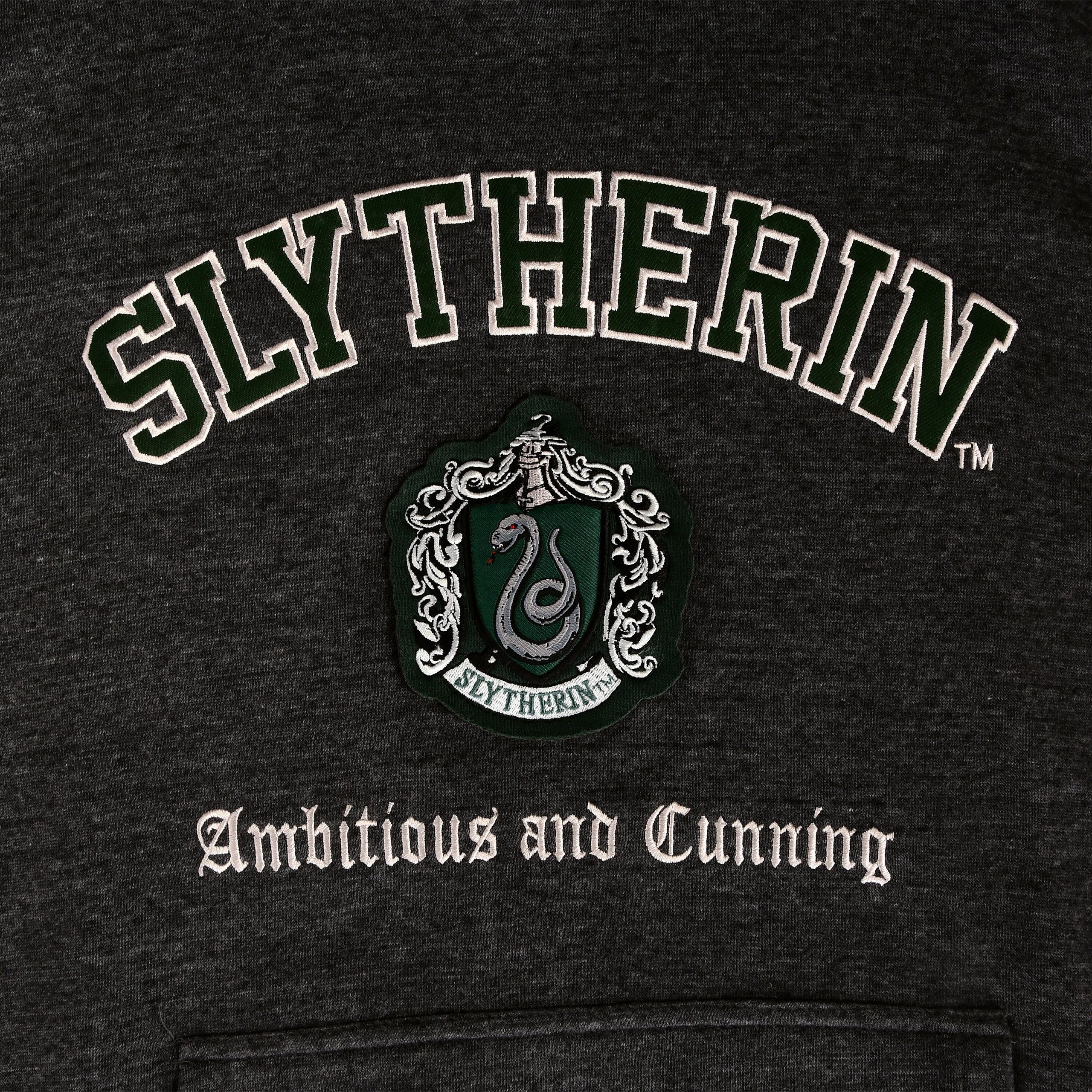 Product image Harry Potter - Slytherin Crest Premium Hoodie grey