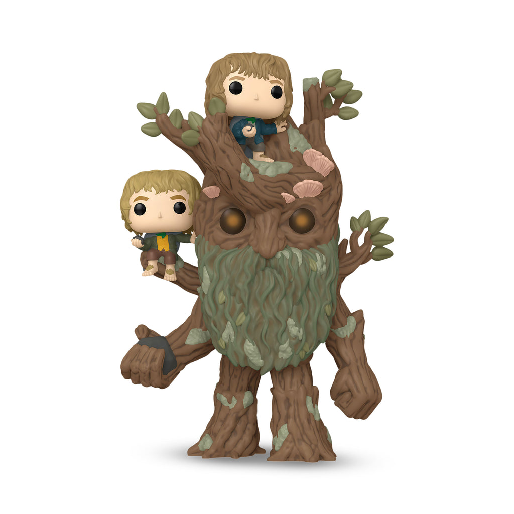 Produktbild Sagan om Ringen - Lavskägge med Merry och Pippin Funko Pop figur