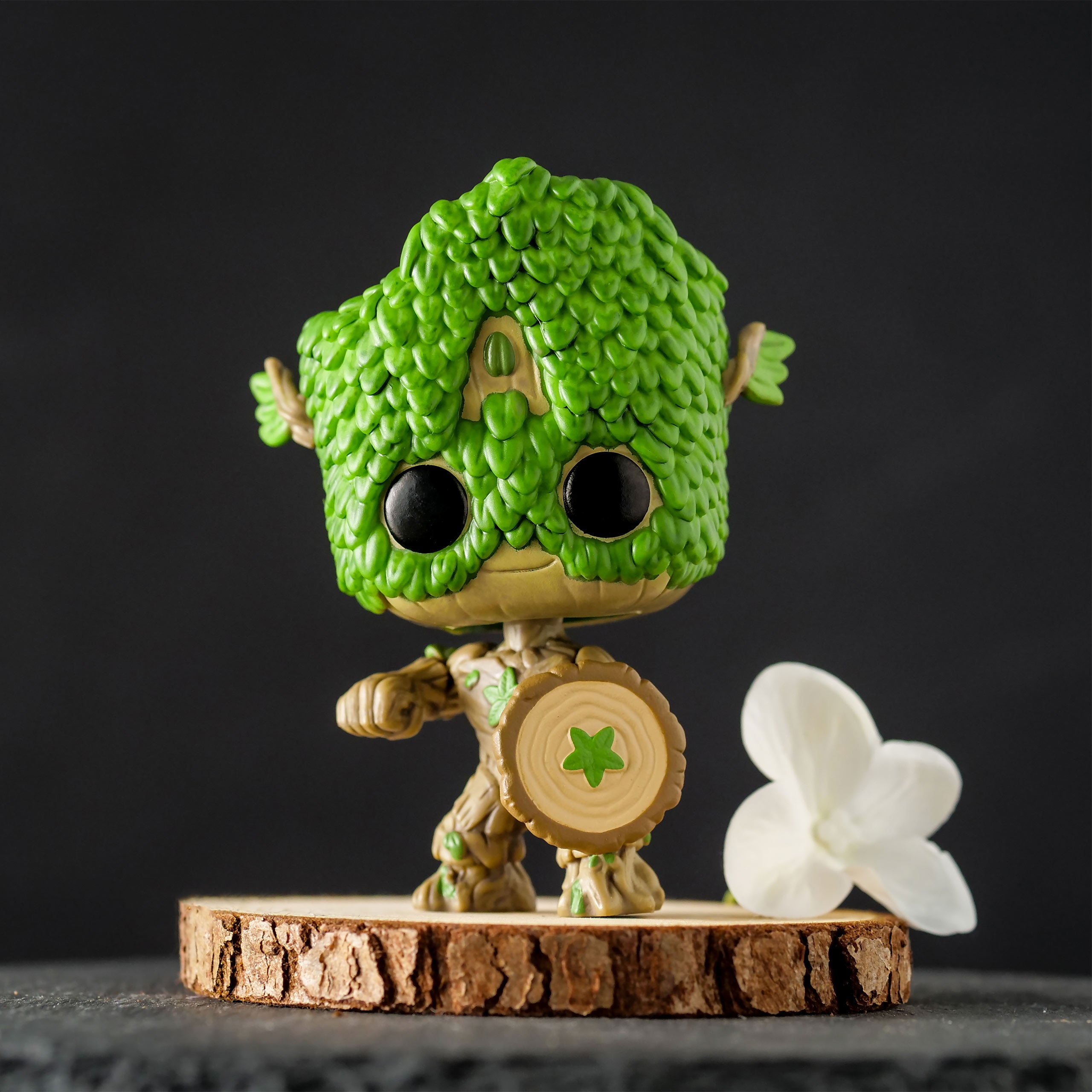 Produktbild Marvel - We Are Groot Captain America Funko Pop Vickhuvudfigur