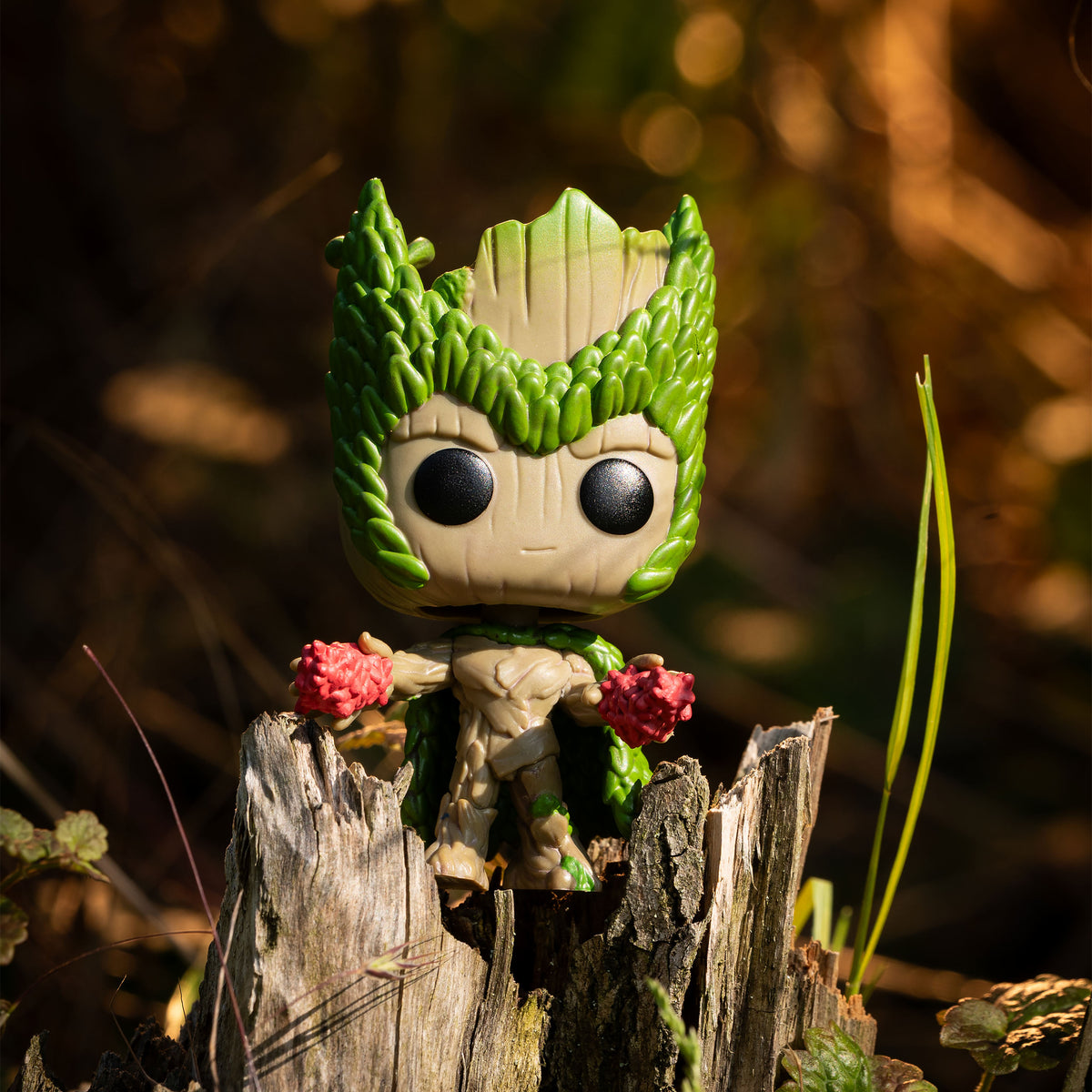 Produktbild Marvel - We Are Groot Scarlet Witch Funko Pop Vickande Huvud-Figur