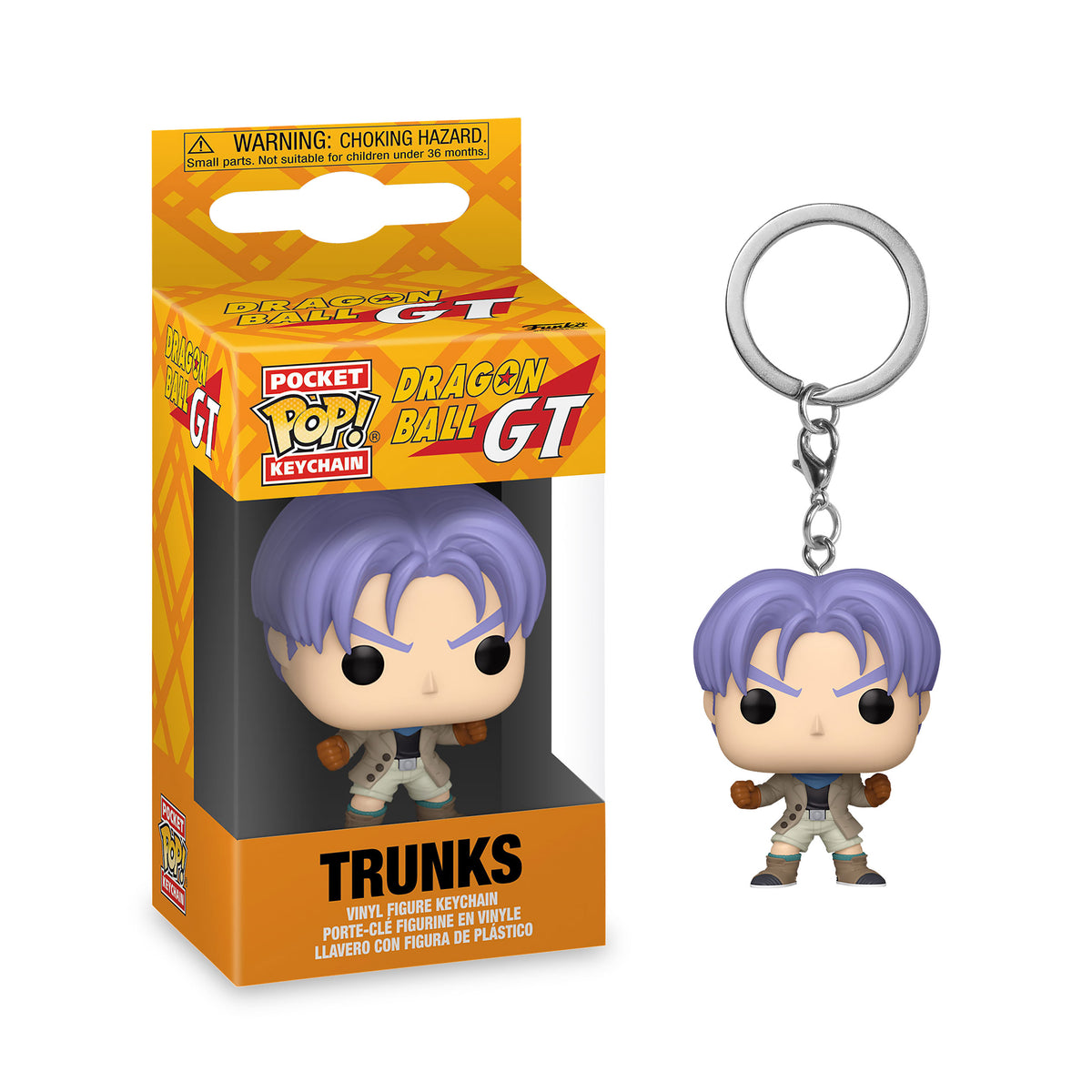 Produktbild Dragon Ball GT - Trunks Funko Pop Nyckelring