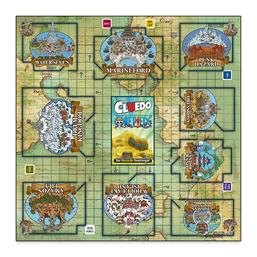 Produktbild One Piece Cluedo