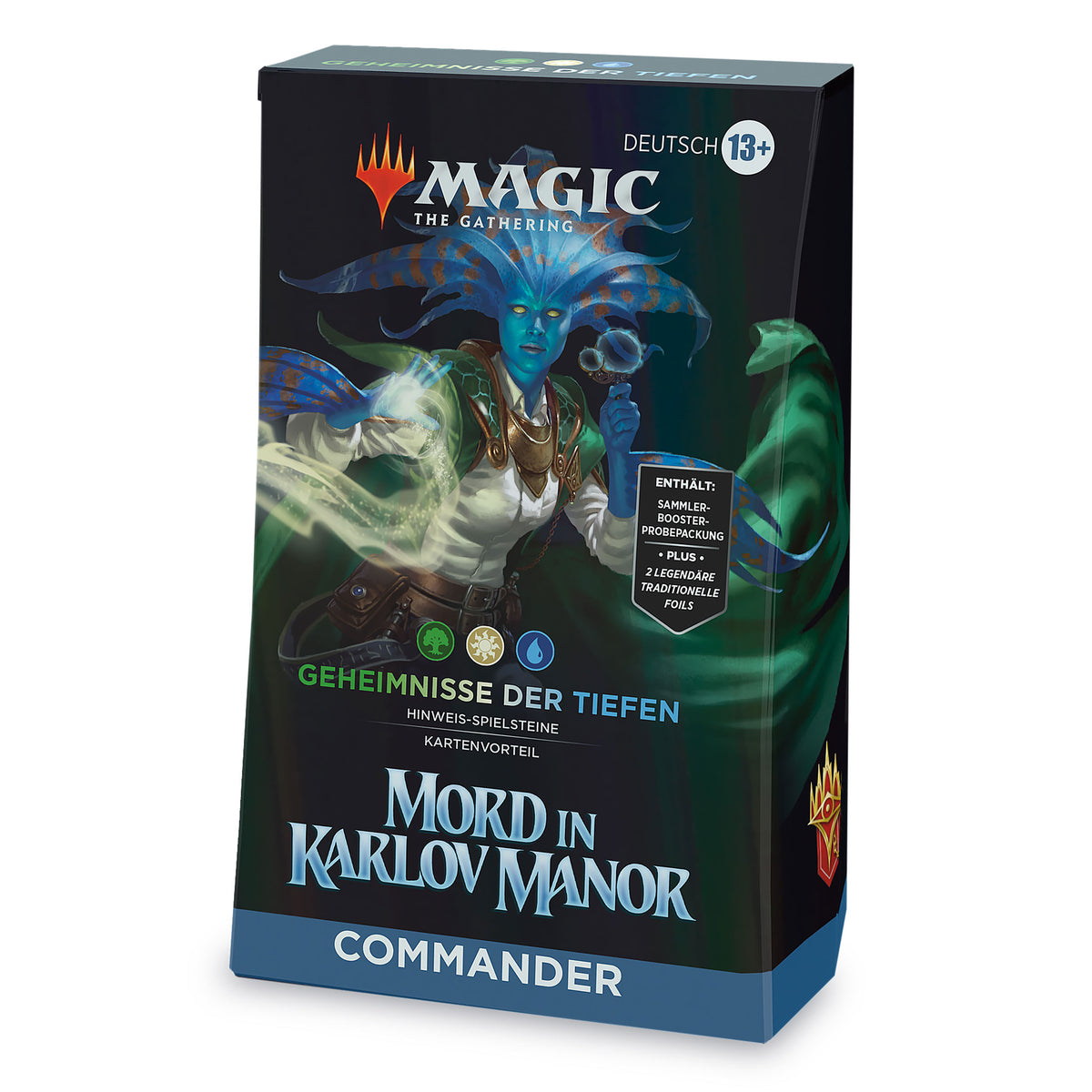 Produktbild Mord i Karlov Manor - Djupens Hemligheter Commander Deck - Magic The Gathering