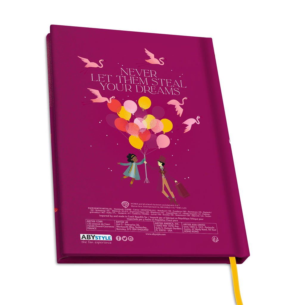 Produktbild Wonka Dreams - Anteckningsbok