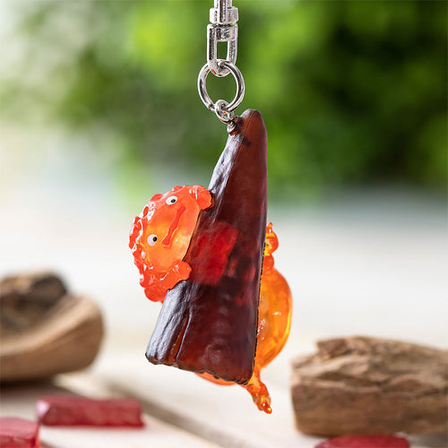 Produktbild Det levande slottet - Calcifer nyckelring