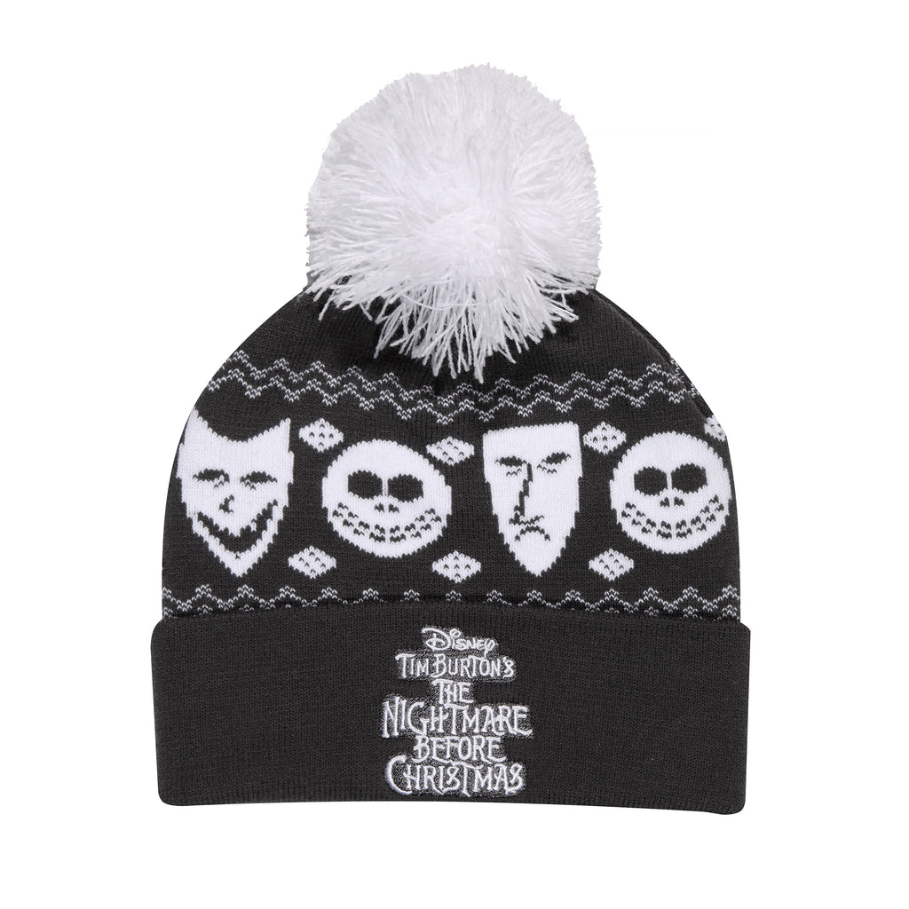 Produktbild Mössa med tofs Rädsla, Skräck och Fasa - Nightmare Before Christmas