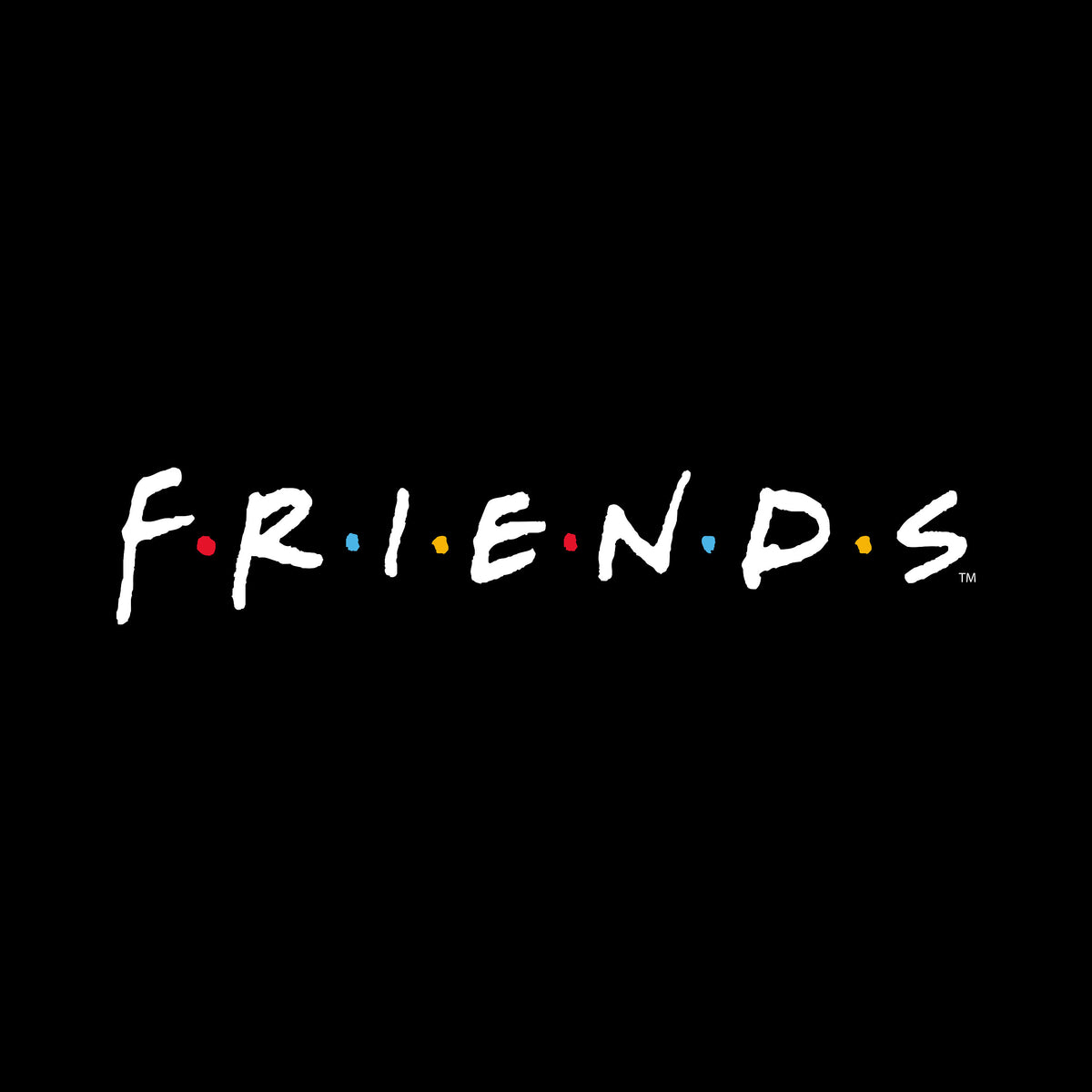Produktbild Friends - Logo T-shirt svart