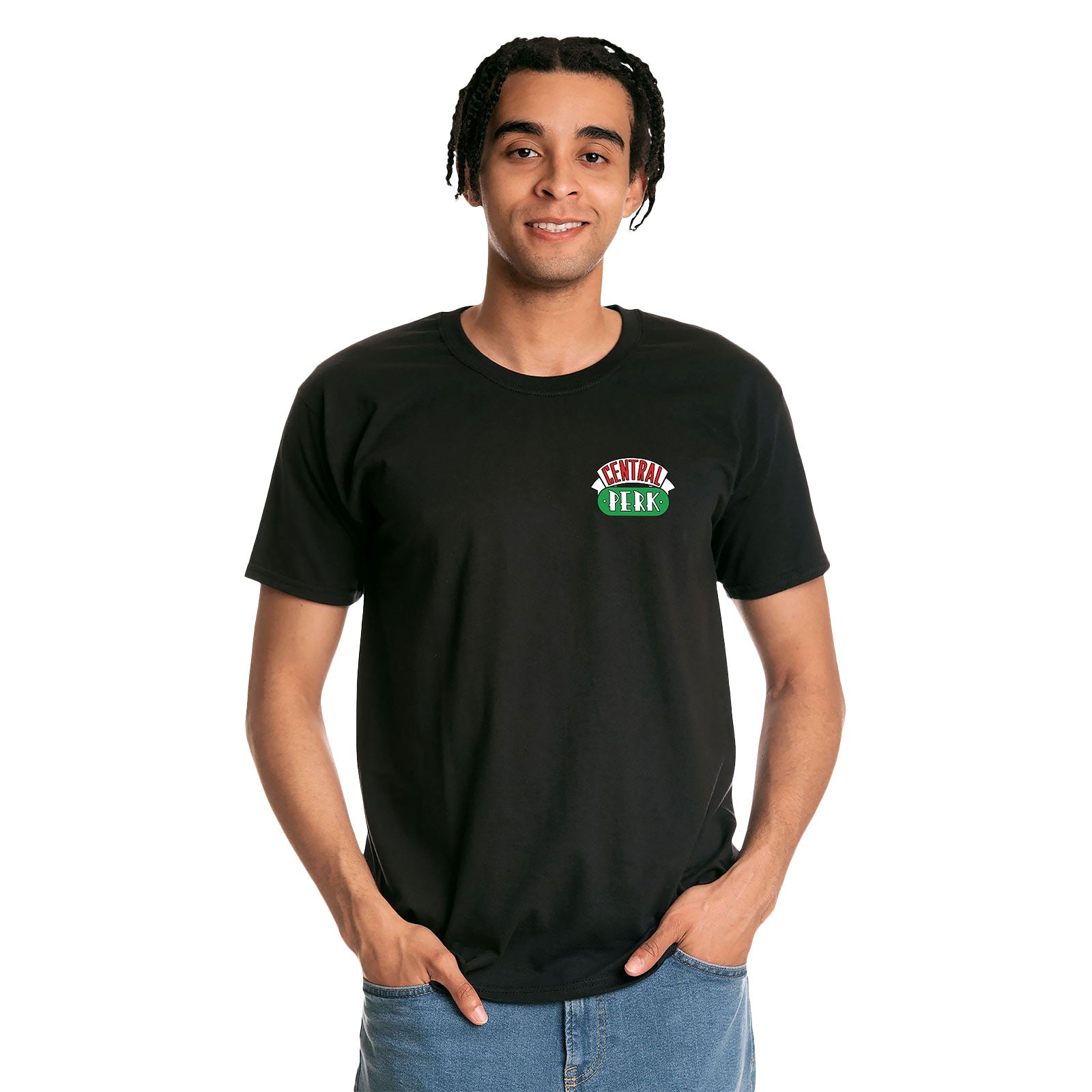 Produktbild Friends - Central Perk Logo T-shirt svart