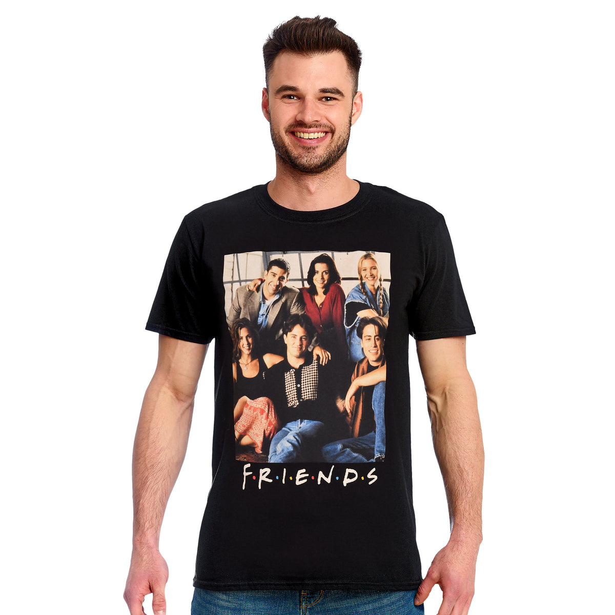 Produktbild Friends - Grupp T-shirt svart