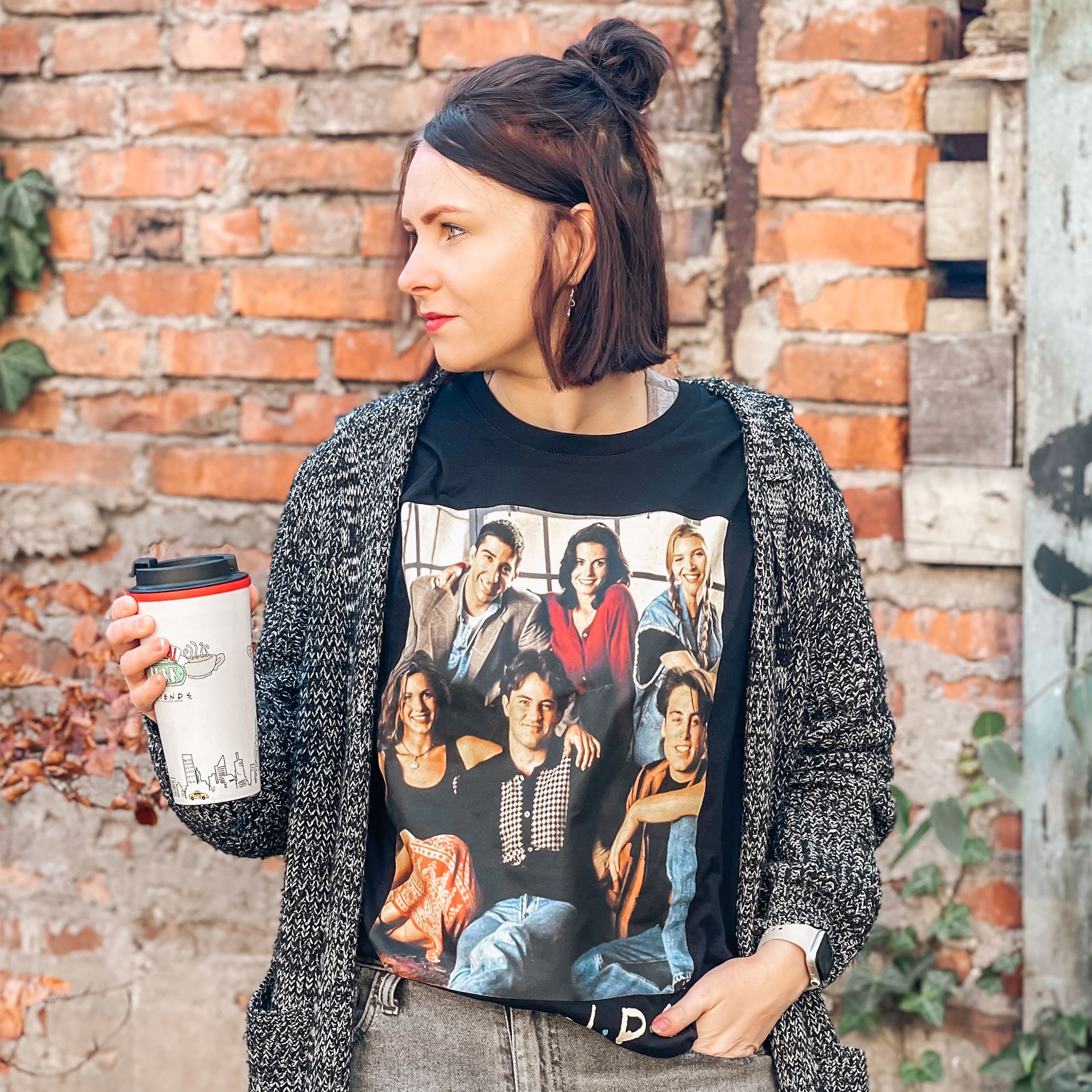 Produktbild Friends - Grupp T-shirt svart