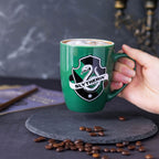 Produktbild Slytherin Logomugg grön - Harry Potter