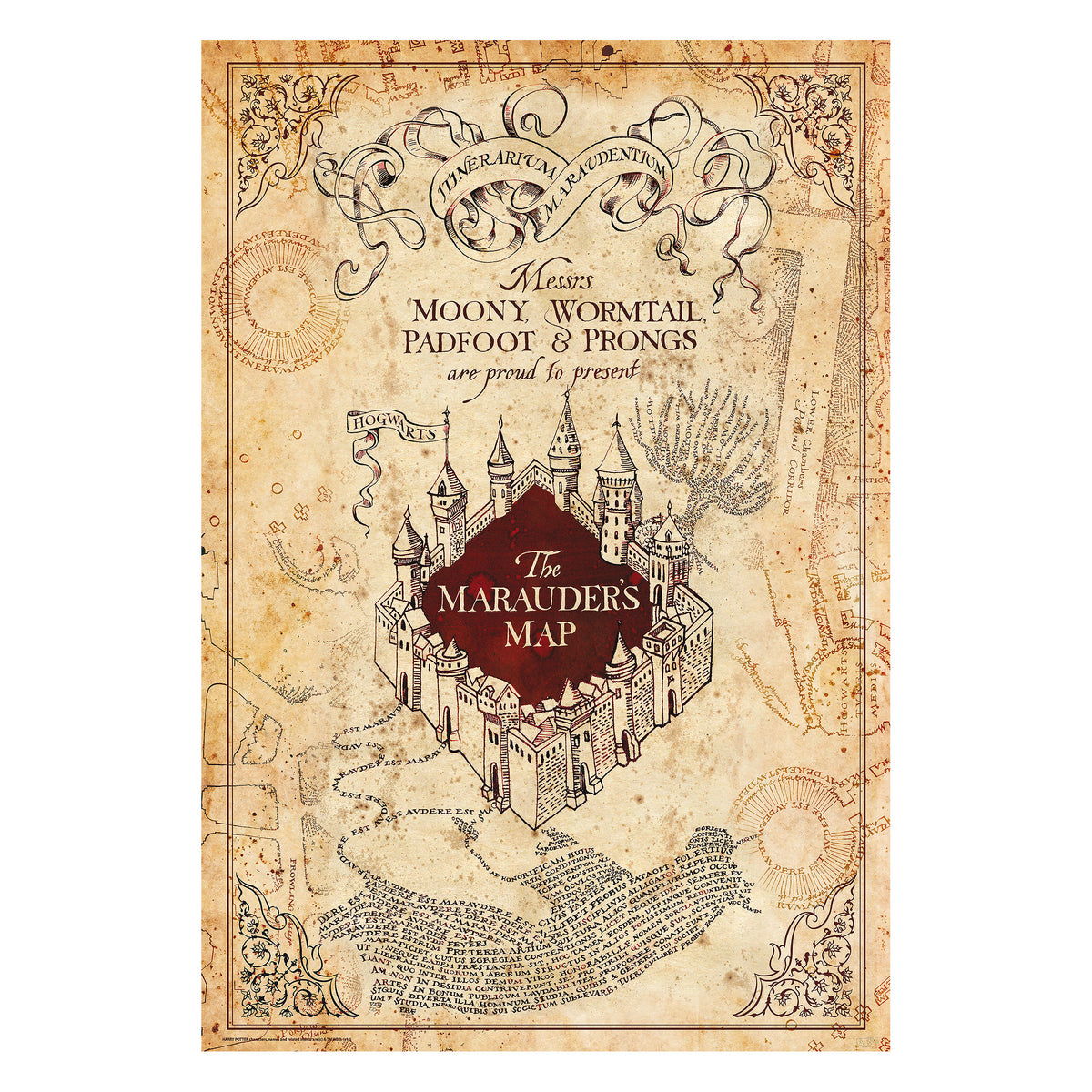 Produktbild Harry Potter - Marodörkartan Maxi Poster
