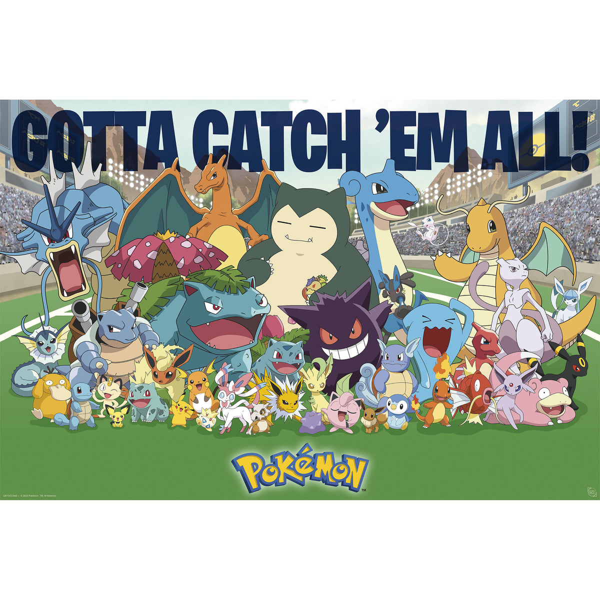 Produktbild Pokemon - Fånga dem alla Maxi Poster