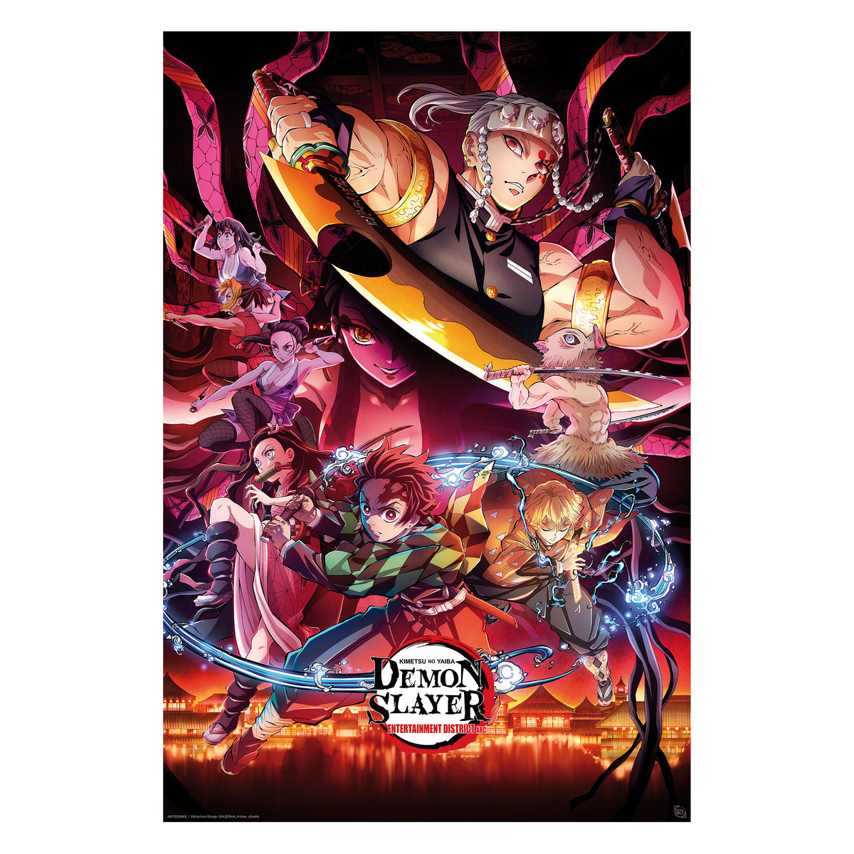 Produktbild Demon Slayer - Entertainment District Maxi Poster