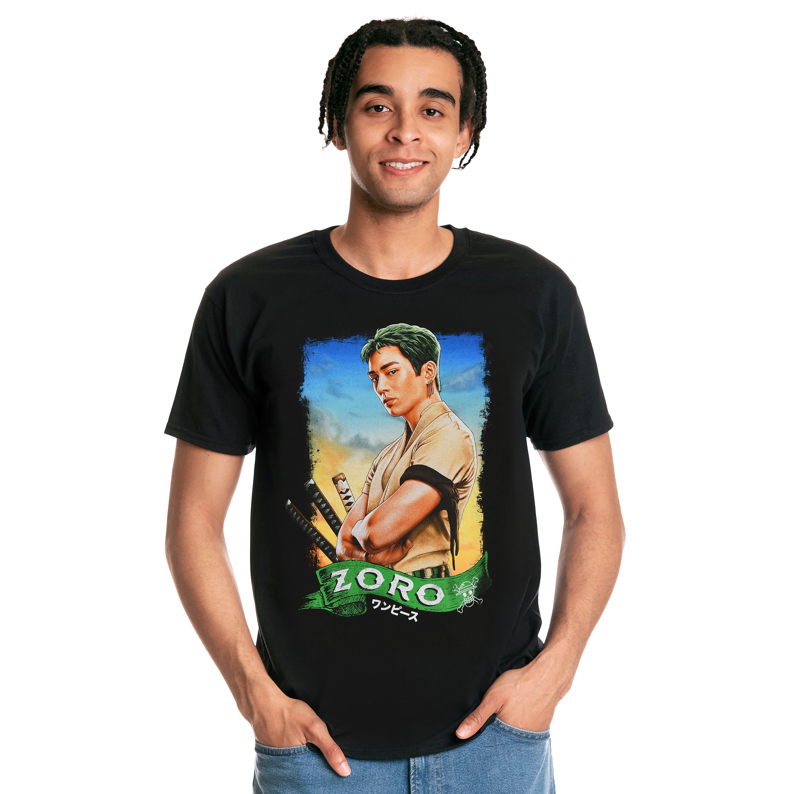 Produktbild Zoro T-shirt svart - One Piece