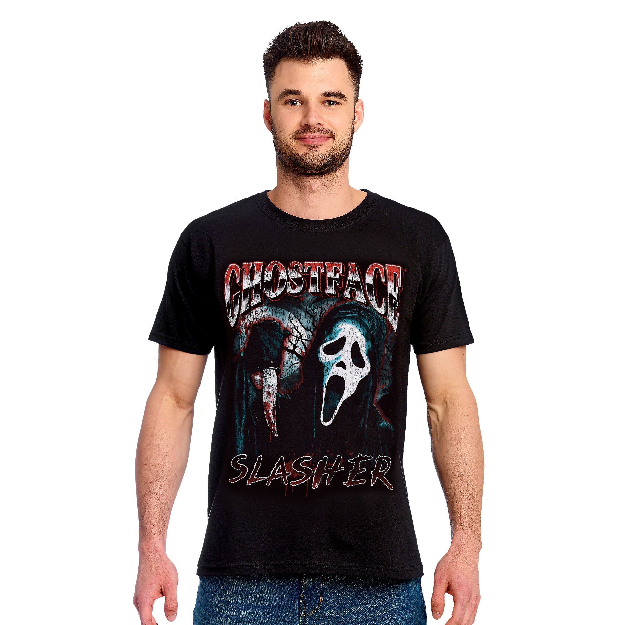 Produktbild Scream Ghost Face - Slasher T-shirt svart
