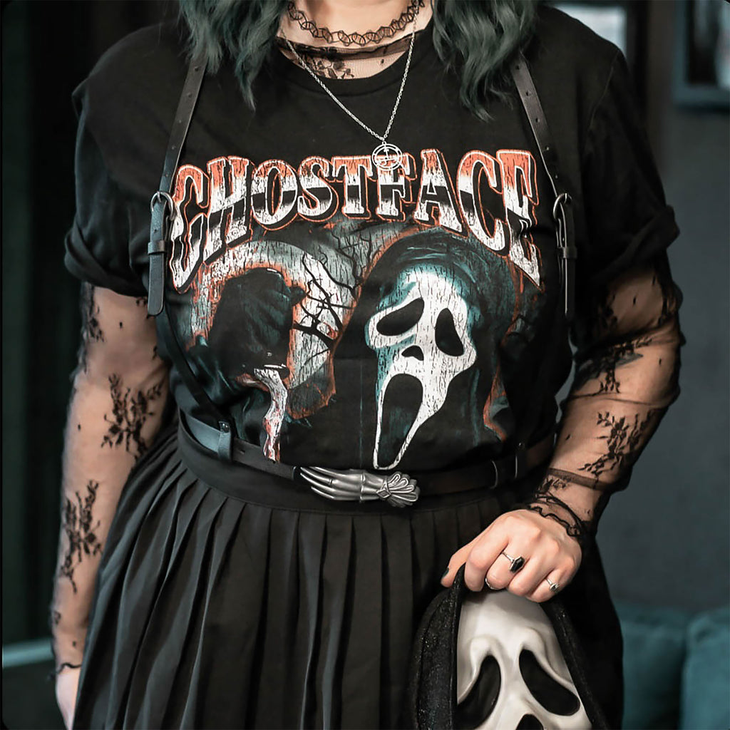Produktbild Scream Ghost Face - Slasher T-shirt svart