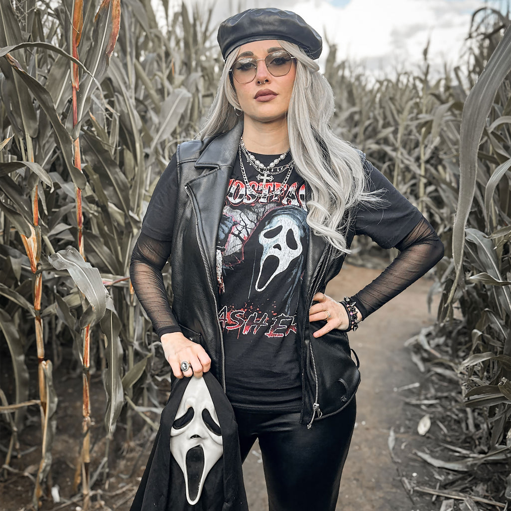 Produktbild Scream Ghost Face - Slasher T-shirt svart