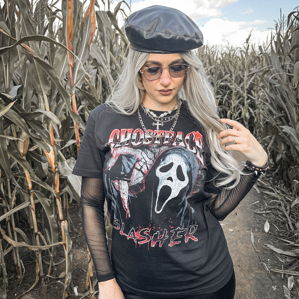 Produktbild Scream Ghost Face - Slasher T-shirt svart