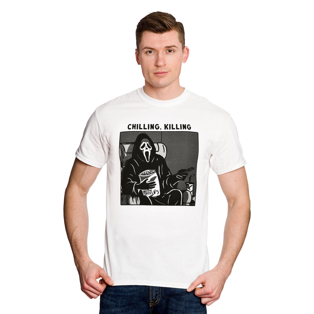Produktbild Ghost Face - Chilling, Killing T-shirt vit