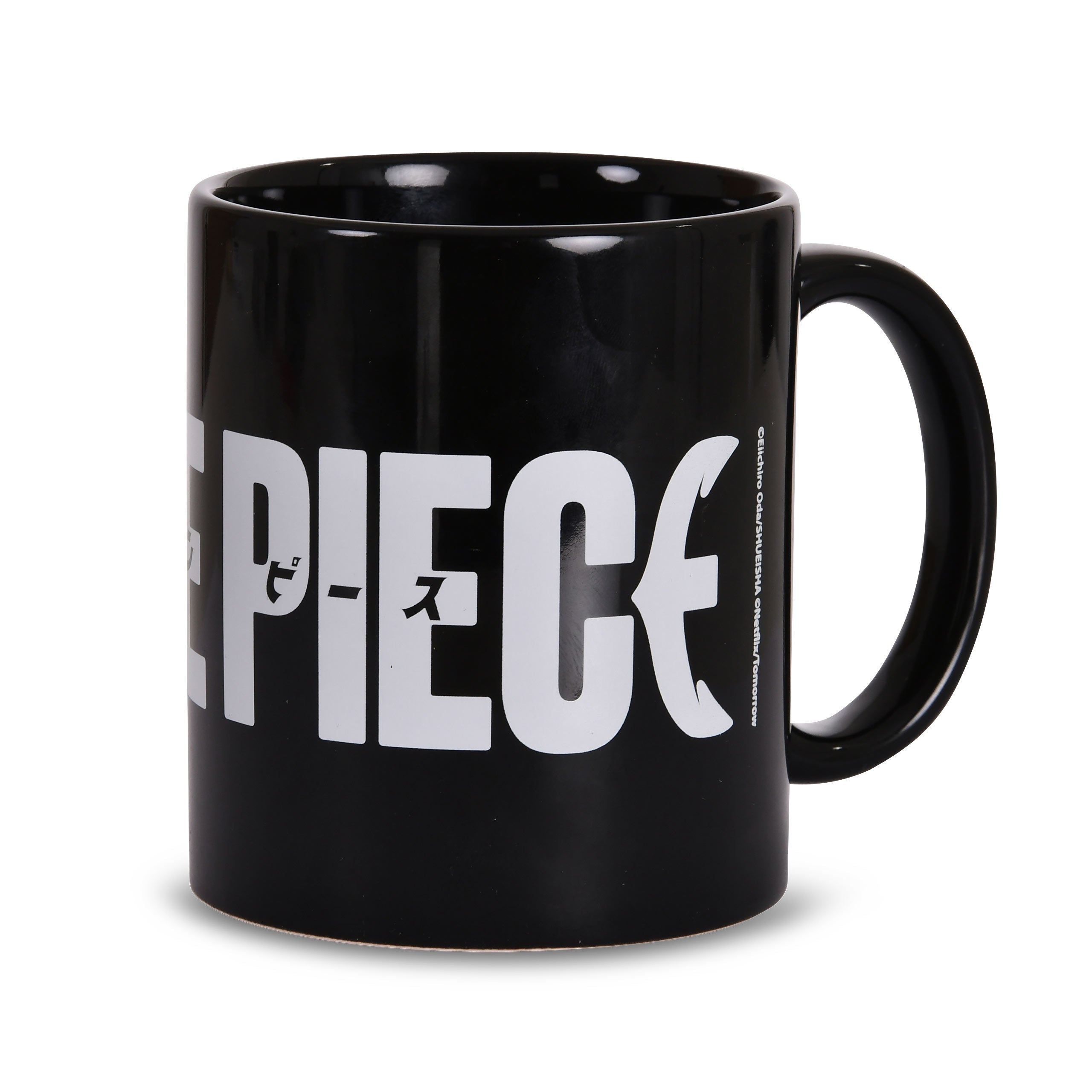 Produktbild Serielogomugg svart-vit - One Piece