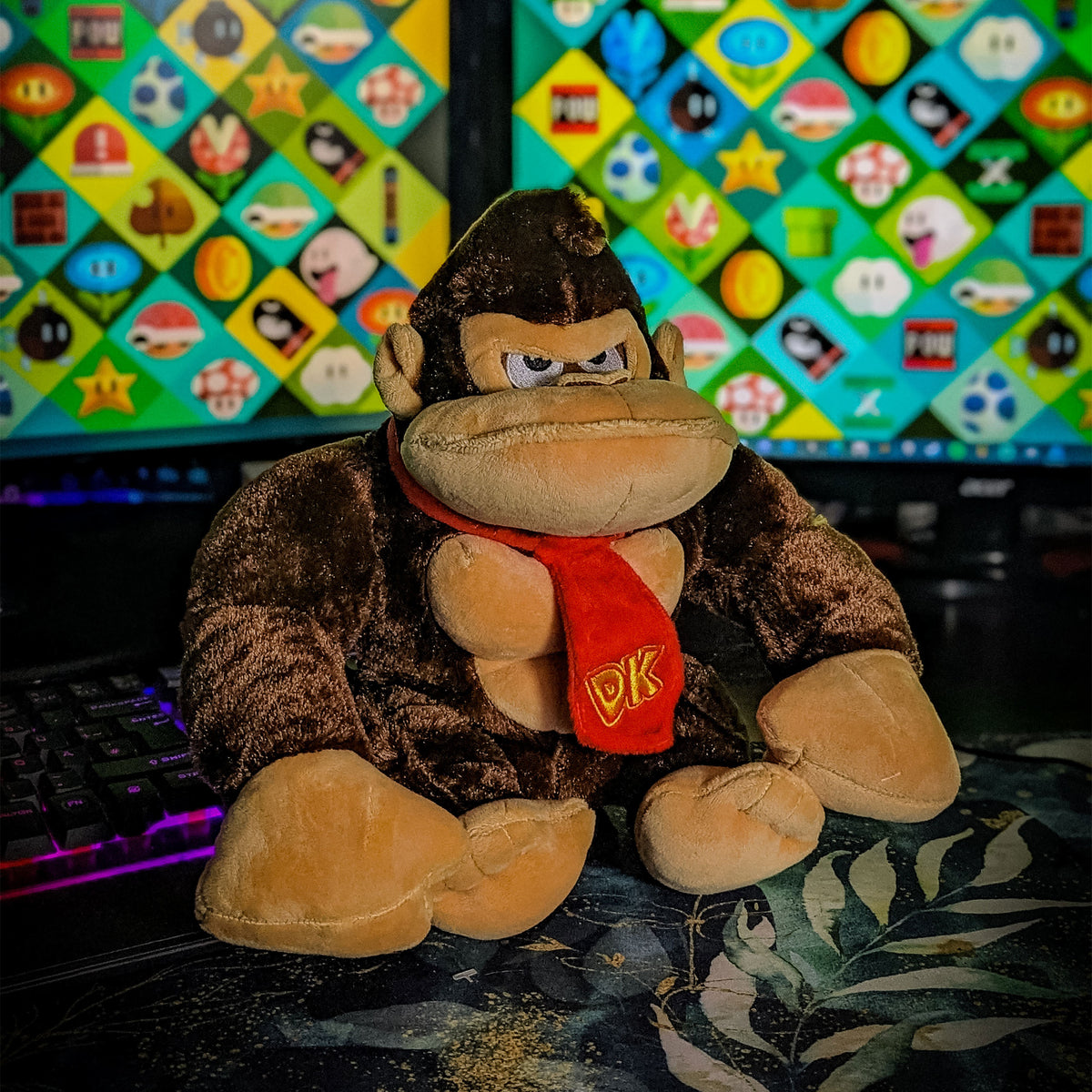 Produktbild Donkey Kong Plyschfigur - Super Mario