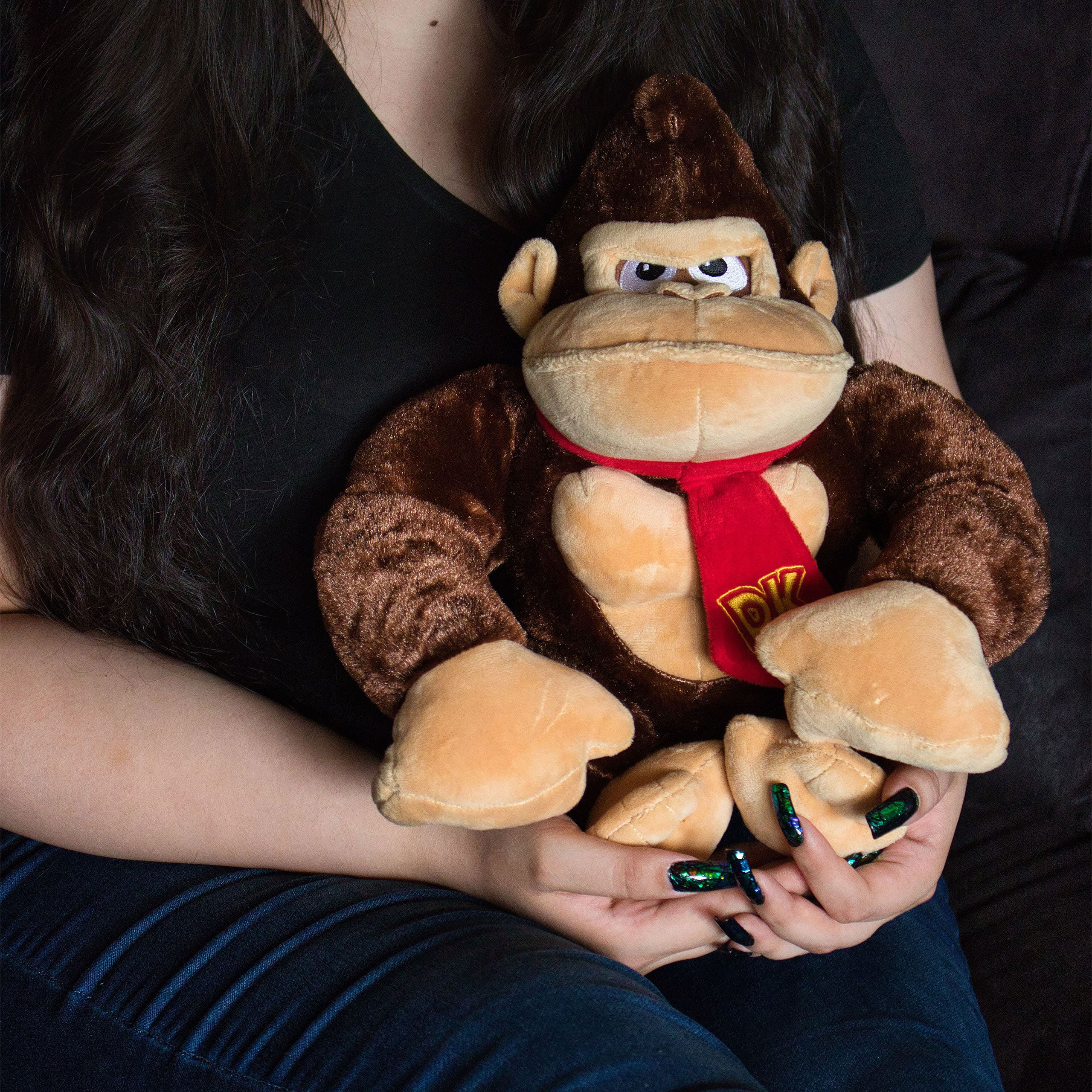 Produktbild Donkey Kong Plyschfigur - Super Mario