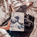 Produktbild Hokusai Den stora vågen utanför Kanagawa - Anteckningsbok