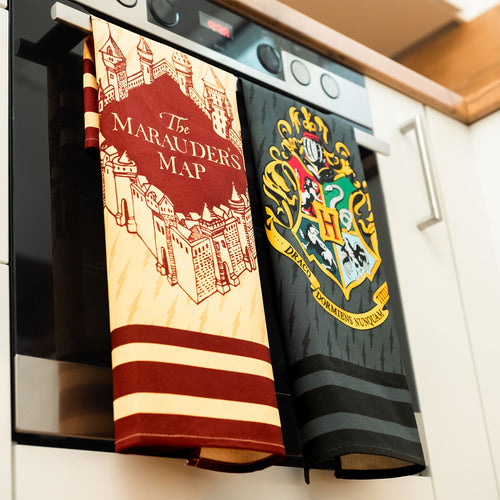 Produktbild Hogwarts och Marodörkartan Kökshandduksset - Harry Potter