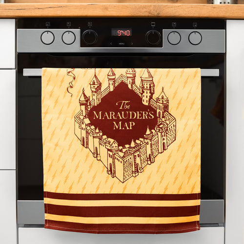 Produktbild Hogwarts och Marodörkartan Kökshandduksset - Harry Potter