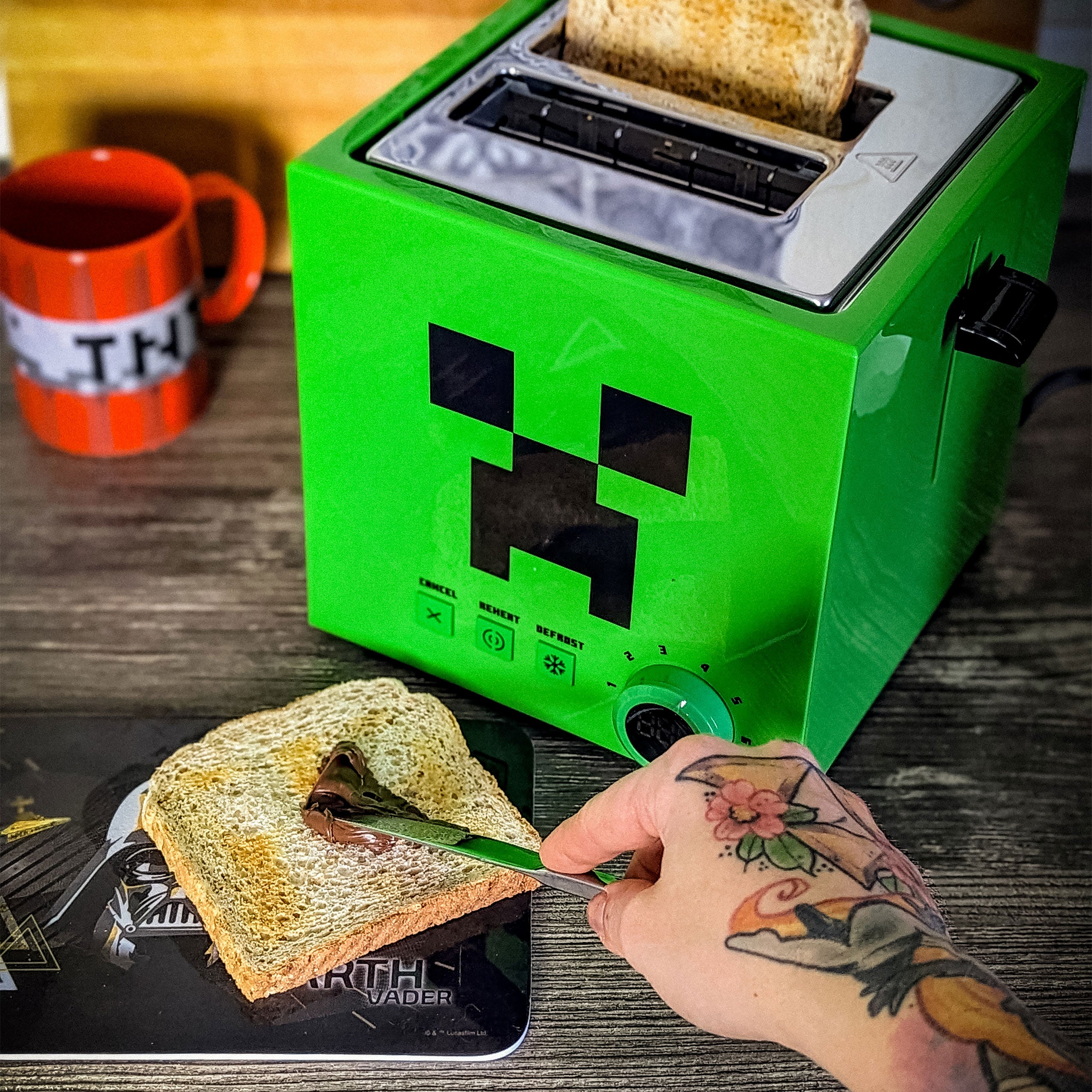 Product image Minecraft - Creeper Toaster