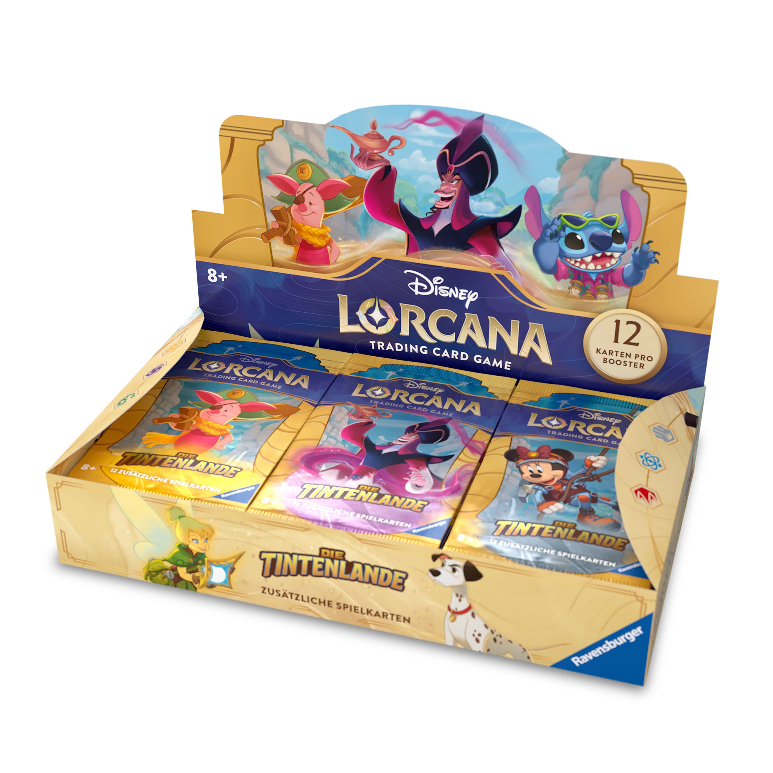 Produktbild Disney Lorcana Booster Display - Bläcklanden Samlarkortspel