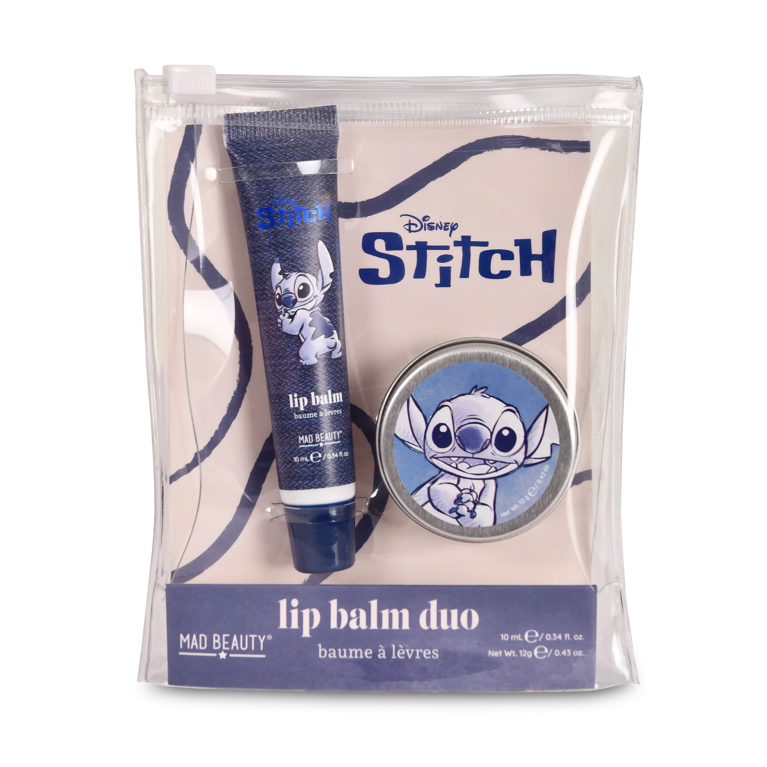 Produktbild Stitch läppbalsam och läppglans - Lilo & Stitch