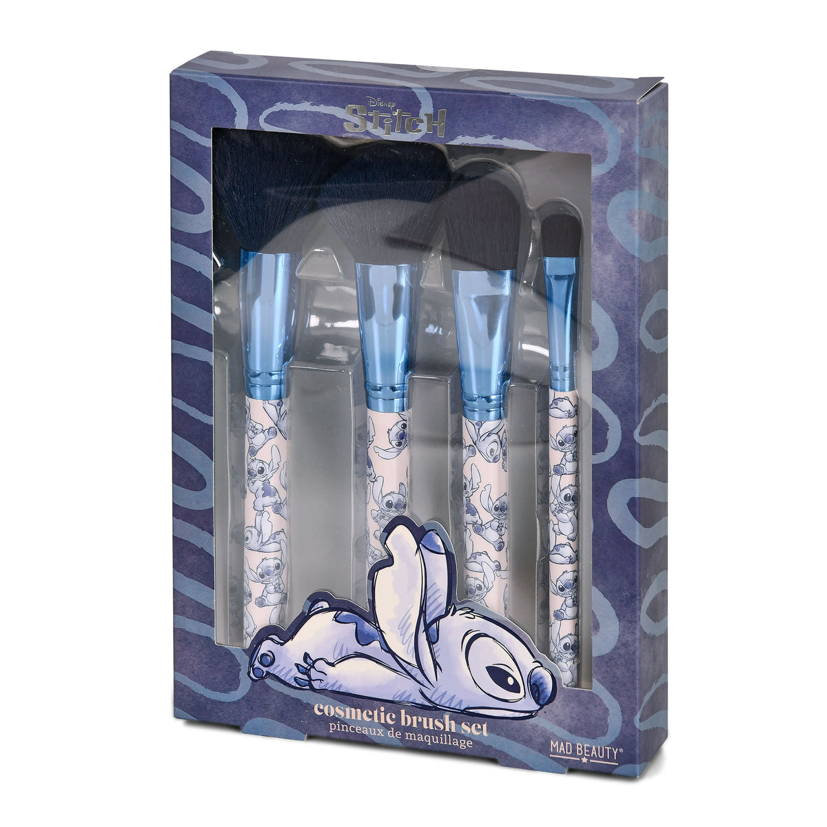 Produktbild Stitch Sminkborstar 4-pack - Lilo & Stitch