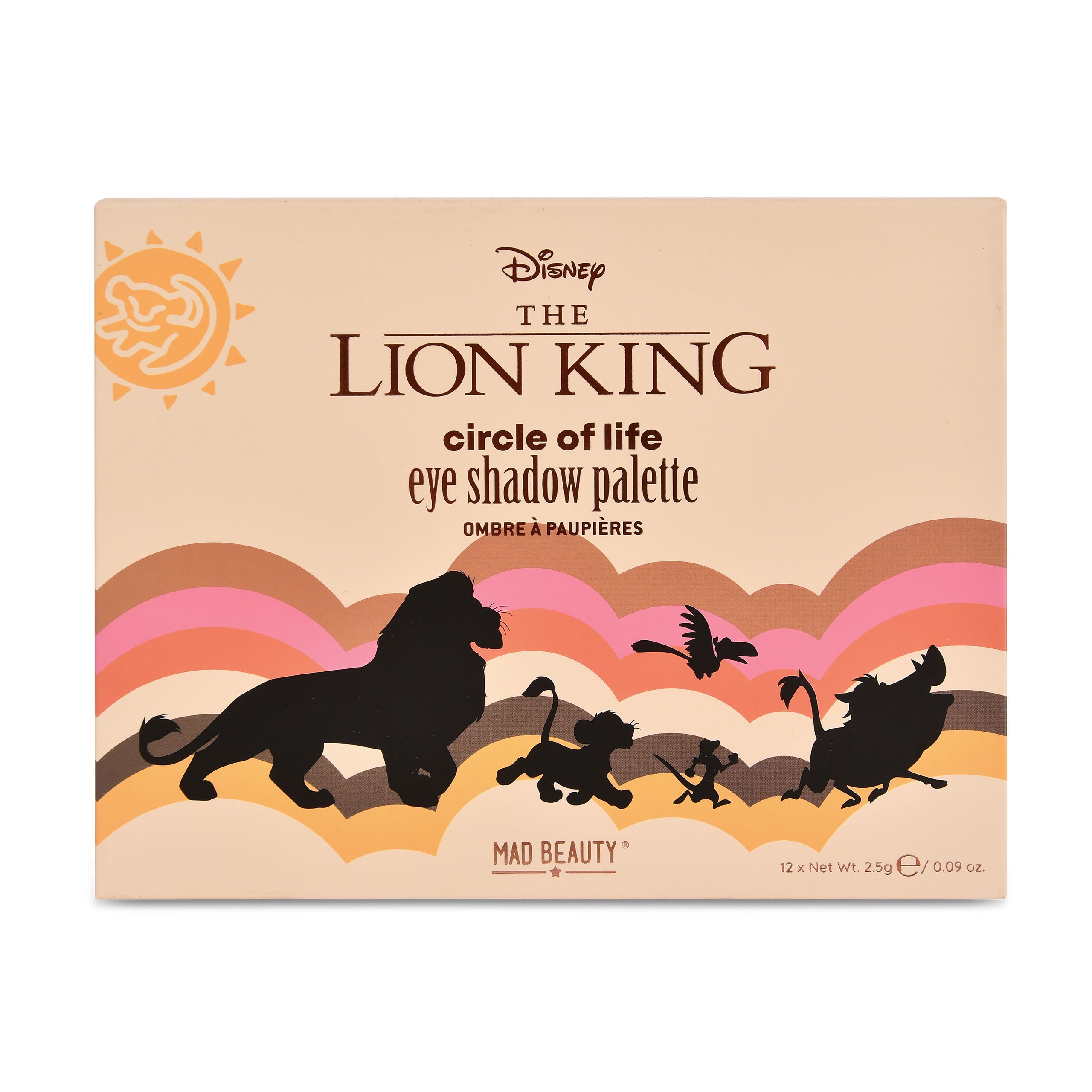Produktbild Lejonkungen - Circle of Life Ögonskuggspalett