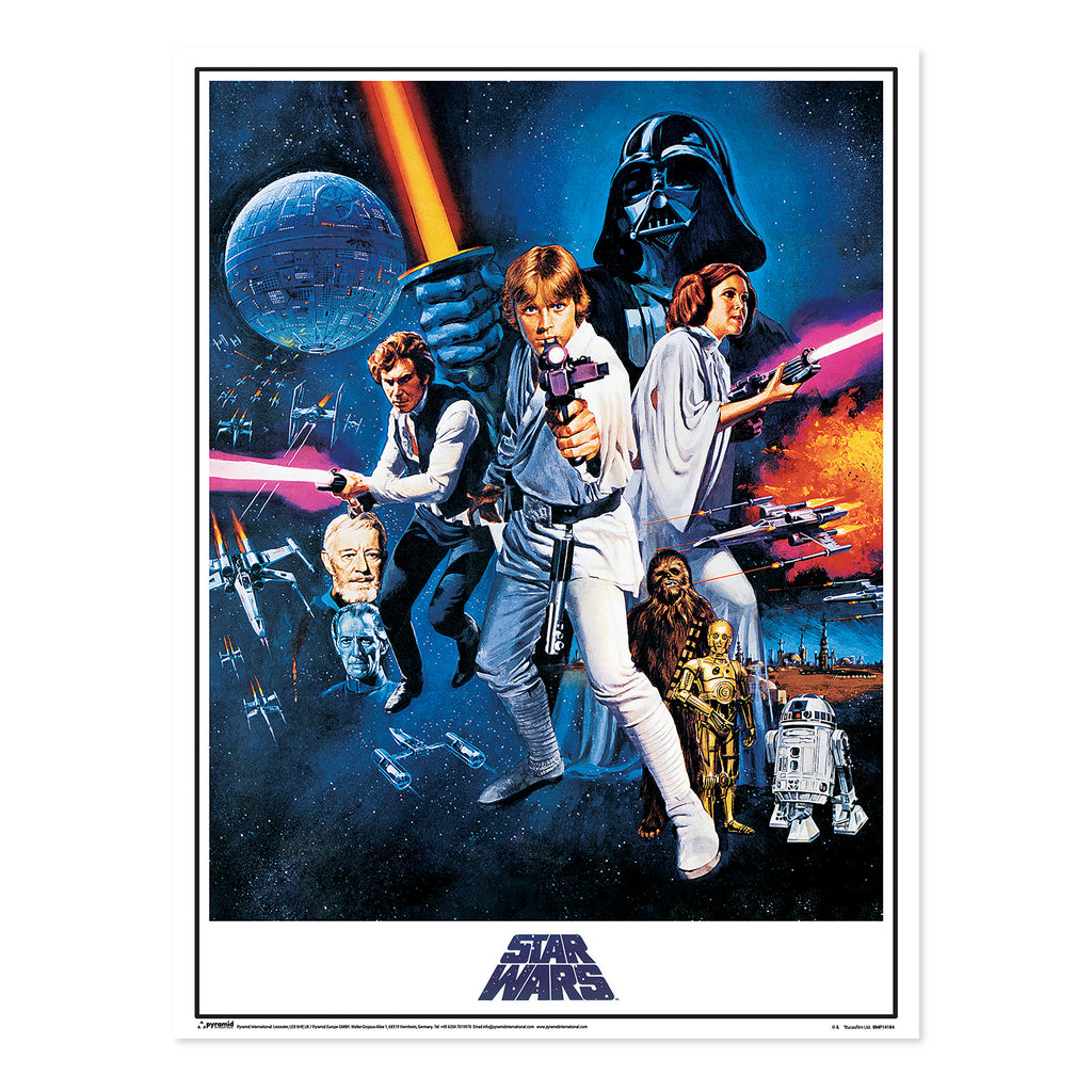 Produktbild Star Wars - A New Hope Metallposter