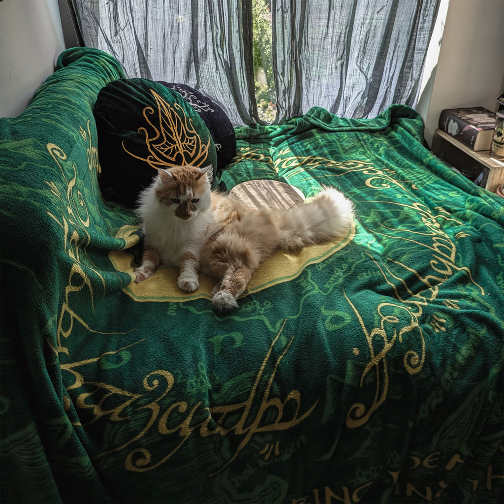 Produktbild Sagan om Ringen - Den Enda Ringen fleecefilt