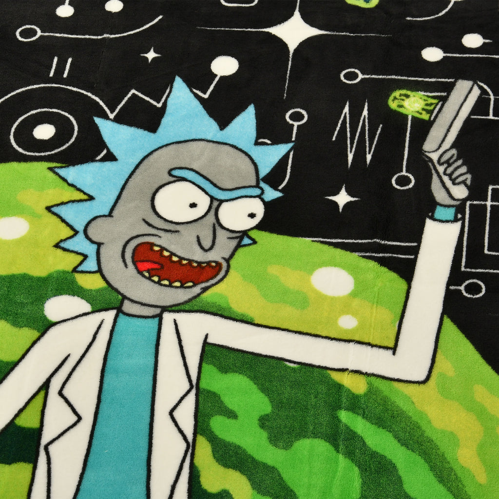 Produktbild Rick and Morty - Portal Fleecefilt