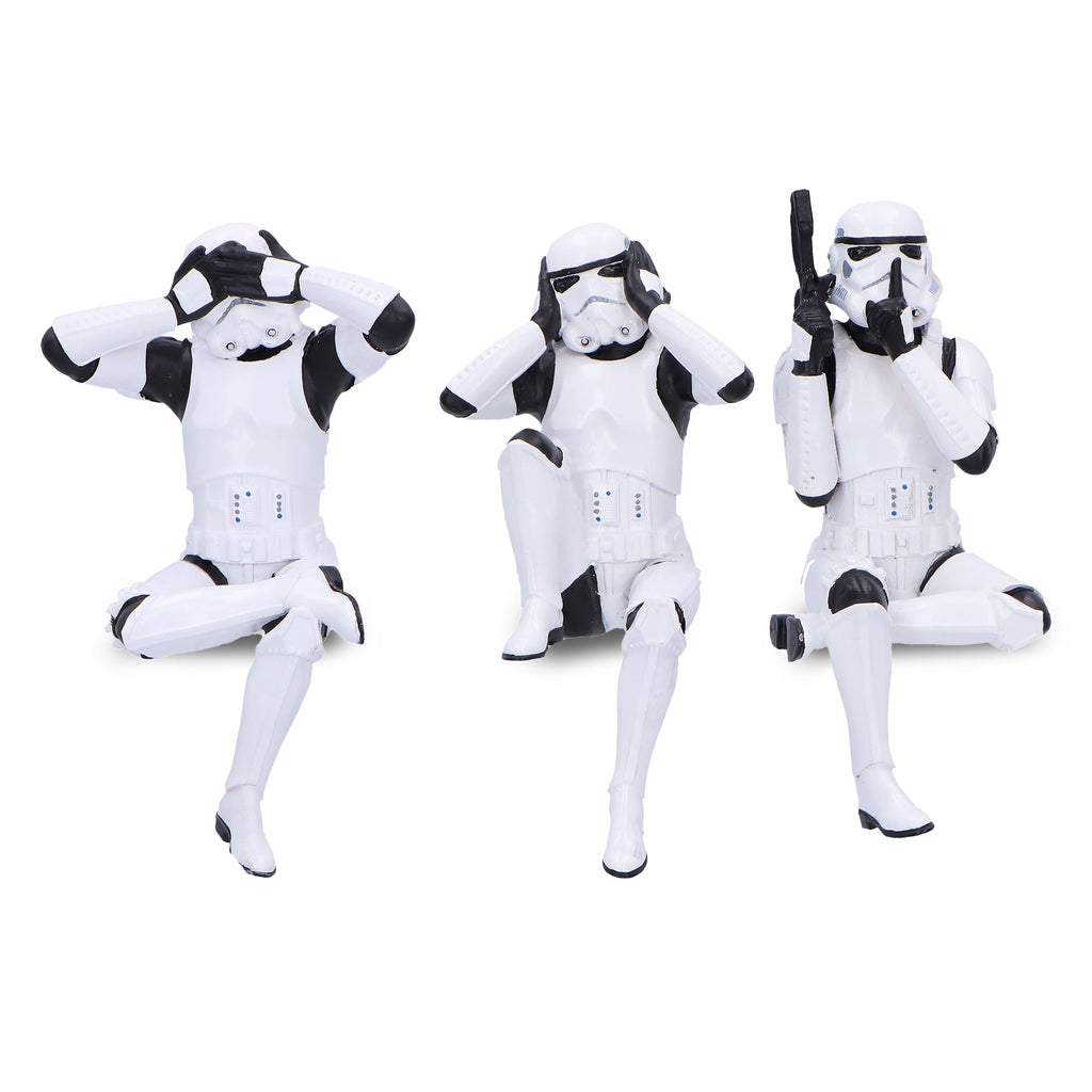 Produktbild Original Stormtrooper Don't See Hear Speak figurset sittande