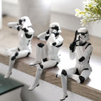 Produktbild Original Stormtrooper Don't See Hear Speak figurset sittande