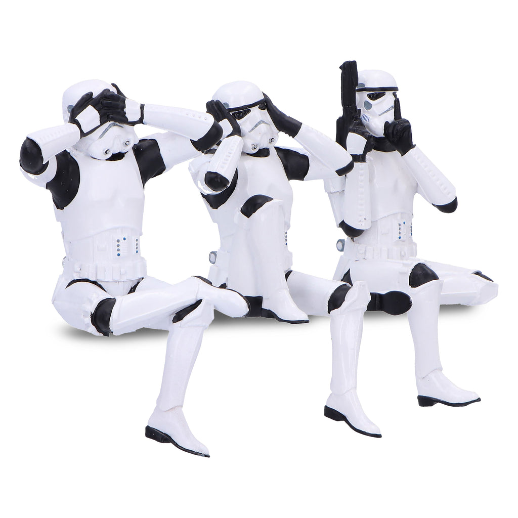 Produktbild Original Stormtrooper Don't See Hear Speak figurset sittande