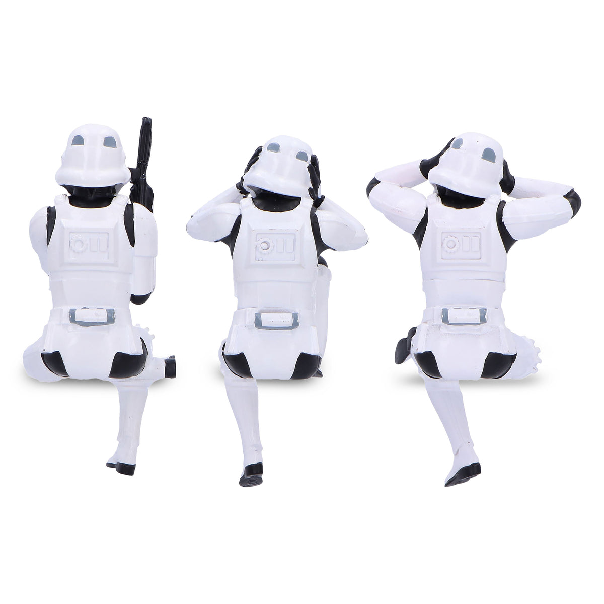 Produktbild Original Stormtrooper Don't See Hear Speak figurset sittande
